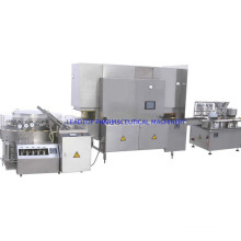 Liquid Bottle Filling Machine Line with Oral Liquid Bottle Ultrasonic Washing